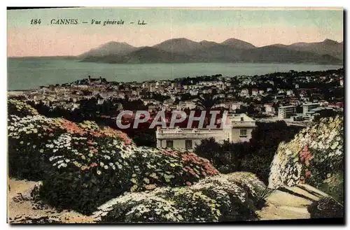 Cartes postales Cannes Vue Generale