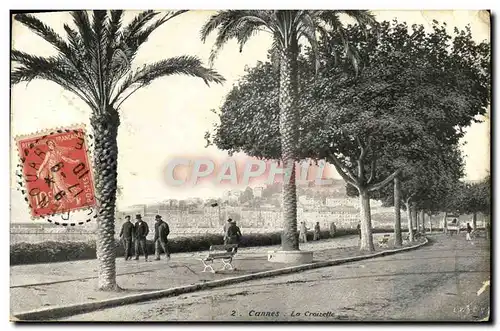 Cartes postales Cannes La Croisette