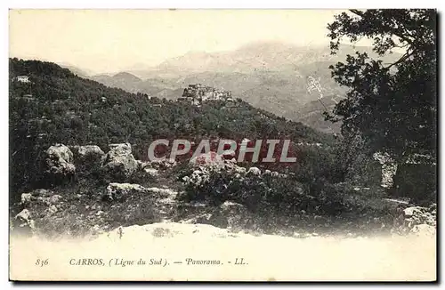 Cartes postales Carros Panorama