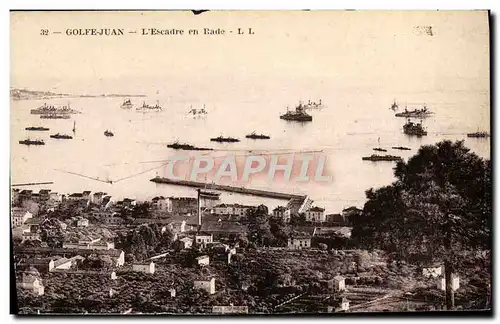 Cartes postales Golfe Juan L&#39Escadre en Eade