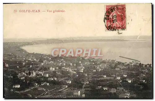 Cartes postales Golfe Juan Vue generale