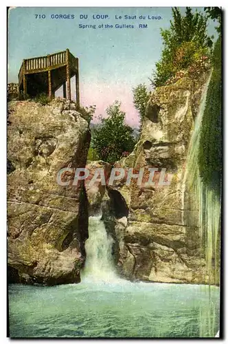 Cartes postales Gorges du Loup Le Saut du Loup