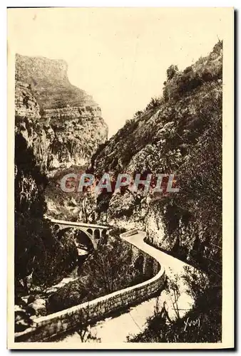 Cartes postales Les Gorges du Loup Pont de l&#39Abime