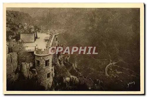 Ansichtskarte AK Gorges du Loup Le Pont du Loup vu des hautes de Gourdon