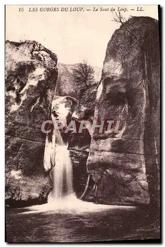 Cartes postales Les Gorges du Loup Le Saut du Loup