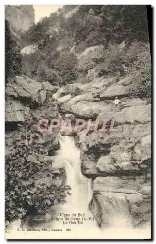 Cartes postales Ligne du Sud Gorges du Loup