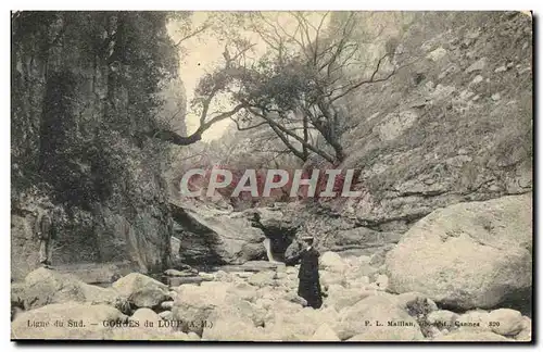 Cartes postales Gorges du Loup