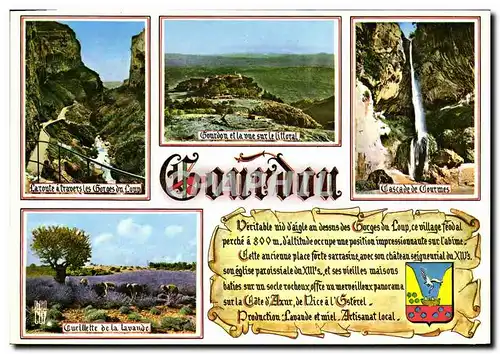 Cartes postales moderne Gourdon