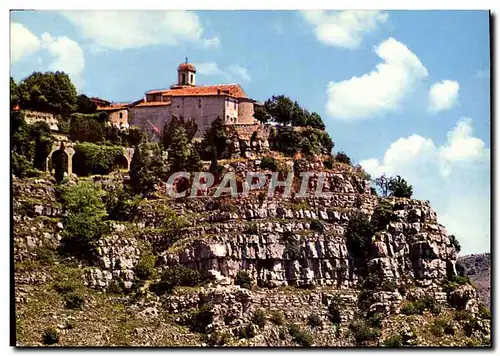 Moderne Karte Gourdon Le vieux Village Perche sur son rocher