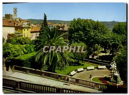 Cartes postales moderne Grasse Le Square Fragonard et la Vieille Ville