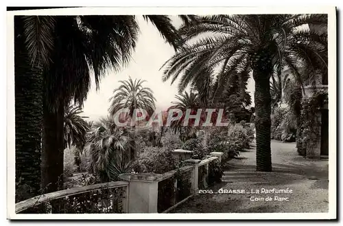 Cartes postales Grasse La Parfumee Coin de Parc