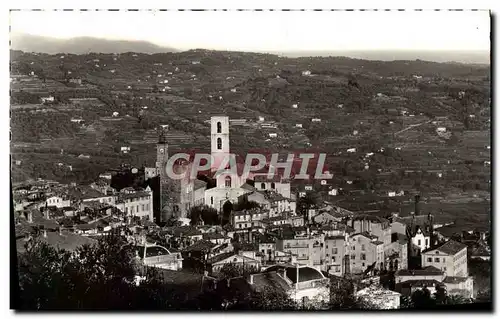 Cartes postales Grasse Vue generale sur la Vieille ville et la campagne environnante