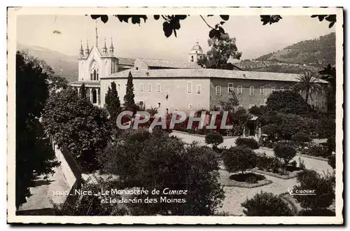 Cartes postales moderne Nice Le Monastere de Cimiez et le Jardin des Moines