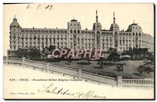 Cartes postales Nice Excelsior Hotel Regina