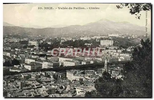 Cartes postales Nice Vallee du Paillon Cimiez