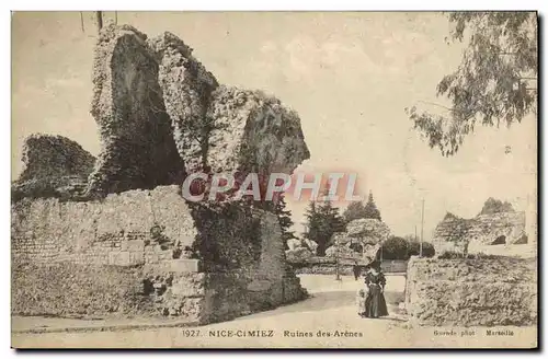 Cartes postales Nice Cimiez Ruines des Arenes