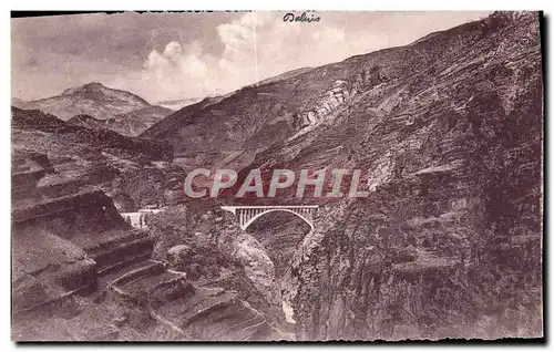 Ansichtskarte AK La route des Alpes dans les Gorges de Daluis