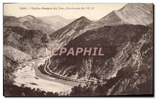 Cartes postales Valle Gorges du Var Environs de Nice