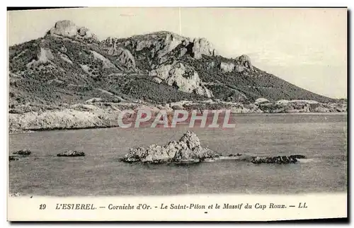 Ansichtskarte AK L&#39Esterel Corniche d&#39Or Le Saint Pilon et le Massif du Cap Roux