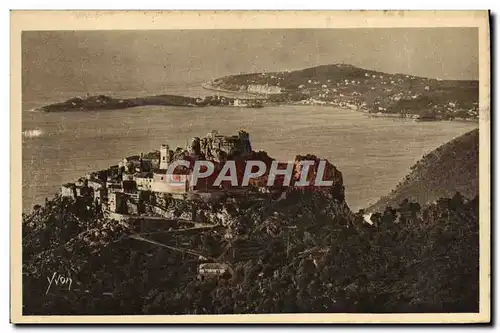 Cartes postales Eze Vue generale du Village