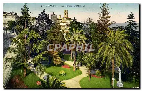 Cartes postales Grasse Le Jardin Public