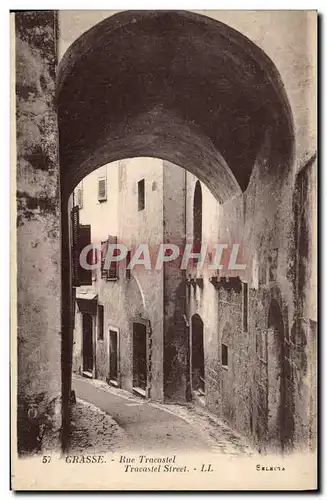 Cartes postales Grasse Rue Tracastel