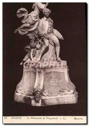 Cartes postales Grasse Le Monument de Fragonard