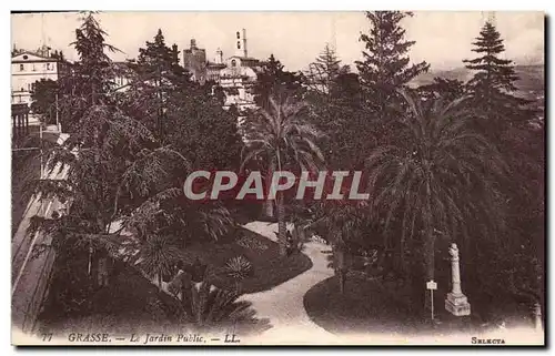 Cartes postales Grasse Le Jardin Public