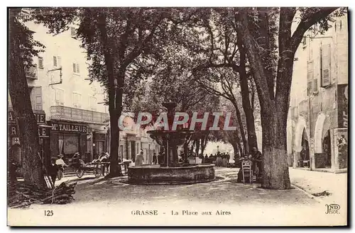 Ansichtskarte AK Grasse La Place aux Aires