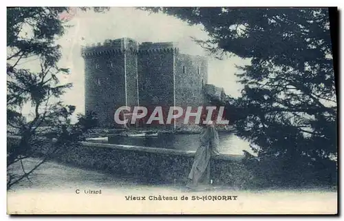 Cartes postales Vieux Chateau de St Honorat