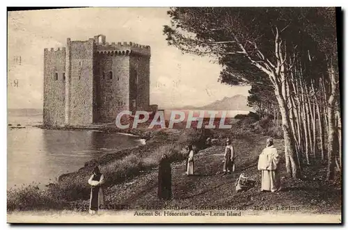 Cartes postales Ancient St Honoratus Castle Lerins Island