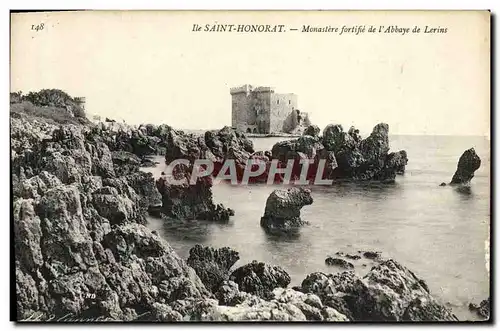 Cartes postales lle Saint Honorat Monastere fortifie de l&#39Abbaye de Lerins