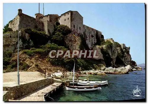 Moderne Karte lle Saint Marguerite Le fort Prison d&#39etat de Masque de fer