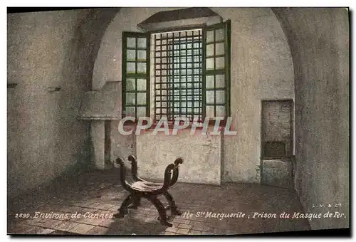 Ansichtskarte AK Environs de Cannes lle Ste Marguerite Prison du Masque de Fer