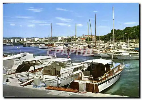 Cartes postales moderne Juan les Pins Le Port Gallice Bateaux