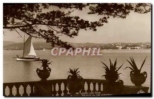 Ansichtskarte AK Juan les Pins Vue prise du Cap d&#39Antibes