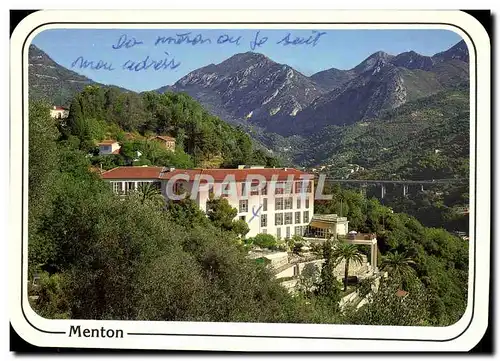 Cartes postales moderne Menton Maison de repos et de convalescence des agents EDF Annonciata