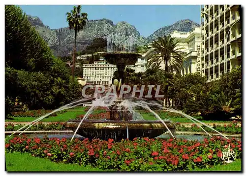 Cartes postales moderne Menton La Perie de France Le ajrdin Bioves