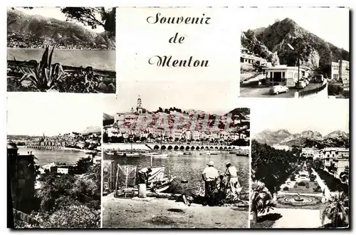 Cartes postales Menton Souvenir