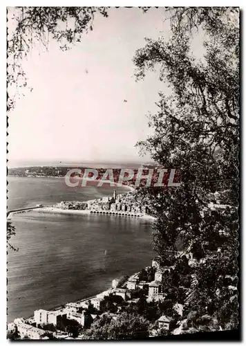 Cartes postales Menton Vue Generale et le Cap Martin