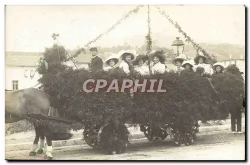 CARTE PHOTO Menton Char
