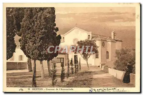 Cartes postales Menton Couvent de L&#39Annonciade