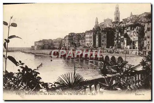 Cartes postales Menton La Vieille Ville