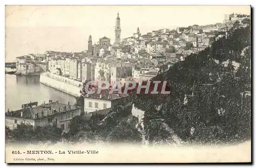 Cartes postales Menton La Vieille Ville