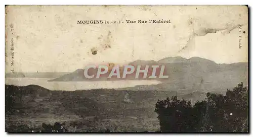 Cartes postales Mougins Vue Sur L'Esterel