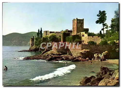 Cartes postales moderne AL Napoule La plage au pied du vieux chateau