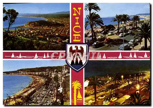 Cartes postales moderne Nice La Cote D&#39Azur French Riviera Souvenir de Nice