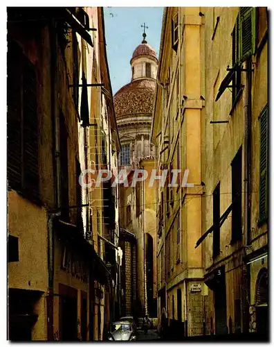 Cartes postales moderne Nice La Vieille La Rue Halles Aux Herbes