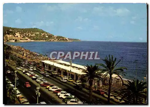 Cartes postales moderne Nice La Promenade des Anglais et le Mont Boron