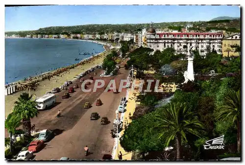 Ansichtskarte AK Nice Le Jardin Albert 1er et la promenade des anglais